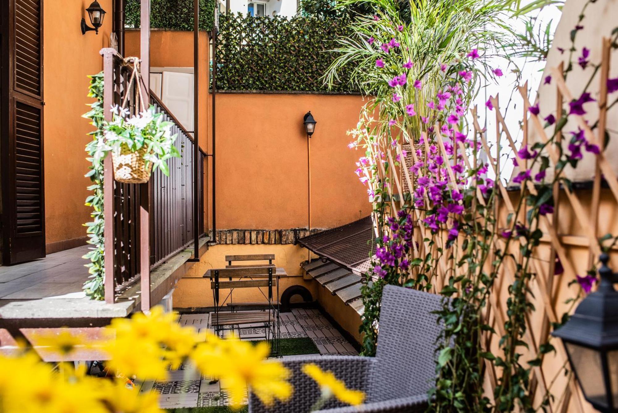 Spanish Steps Apartment & Terrace Рим Екстер'єр фото